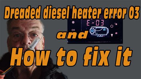 Auto reset. . Chinese diesel heater e03 fix